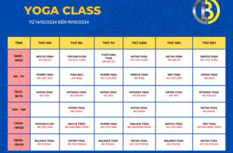 [???] Boss Gym & Yoga Center ? Top1Yoga ??‍♀️ LỊCH TẬP LỚP GROUP X YOGA VÀ DANCE TẠI BOSSGYM TỪ NGÀY 14/9/2024 đến 19/10/2024
Quý Hội viên vui lòng theo dõi lịch tập được cập nhật hàng tuần vào mỗ , shares-0✔️ , likes-2❤️️ , date-2024-10-13 21:00:02????????