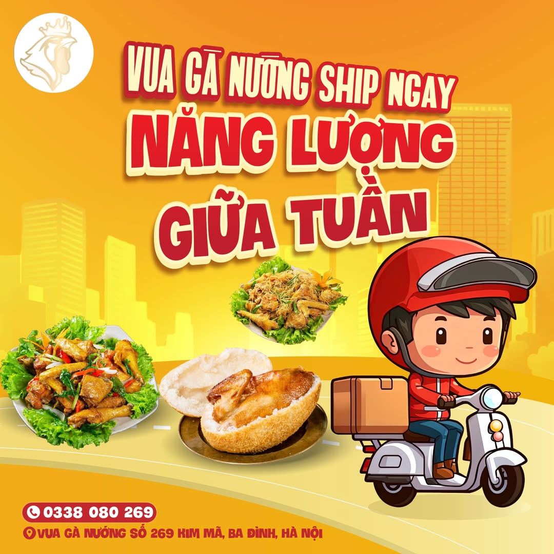 [🆕🇻🇳] Vua Gà Nướng – Thương Hiệu Gà Ngon 🍔 Top1Food 🍜 VUA GÀ NƯỚNG SHIP NGAY NĂNG LƯỢNG GIỮA TUẦN

 Giữa tuần rồi, bạn có đang ngổn ngang với hàng đống deadline dang dở, hay hơi mệt vì nắng nóng quá trời? Ủ rũ , shares-0✔️ , likes-44❤️️ , date-2024-10-23 18:00:23🇻🇳🇻🇳🇻🇳📰🆕