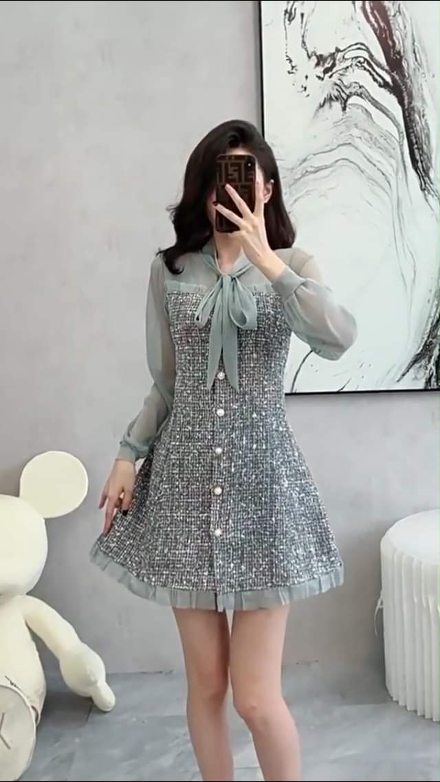 [🆕🇻🇳]  Gigi’s – Thời trang trẻ em 🧑‍🧒❤️️👶⭐️ Ib liền cho JoonaLy để sở hữu chiếc váy tweed xinh xắn này nhaa 
  Size: S / M / L
 , shares-0✔️ , likes-0❤️️ , date-2024-10-24 02:02:24🇻🇳🇻🇳🇻🇳📰🆕