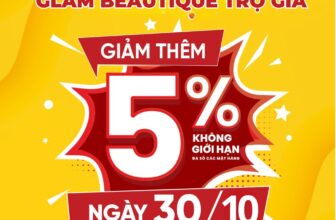 [🆕🇻🇳] Glam Beautique – Chuỗi cửa hàng Chăm sóc sức khỏe và sắc đẹp thuộc AEON Việt Nam 💅💇 Top1Makeup 💕👄  GLAM BEAUTIQUE – DEAL SĂN SALE SIÊU TIẾT KIỆM NGÀY 30/10​Cơ hội mua sắm cực hời đã đến! Ngày cuối tháng này, 30/10, Khách Hàng Thành Viên của Glam Beauti , shares-1✔️ , likes-21❤️️ , date-2024-10-29 03:00:58🇻🇳🇻🇳🇻🇳📰🆕