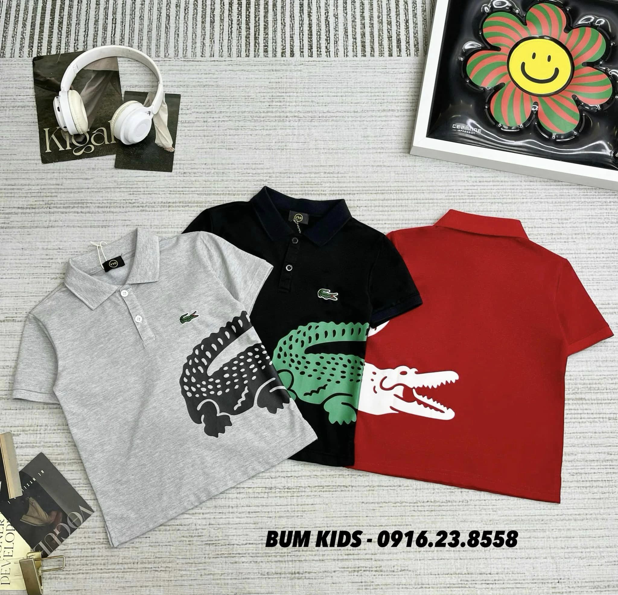 [🆕🇻🇳] Bum Kids – Cửa hàng quần áo cho bé 🧑‍🧒❤️️👶⭐️ POLO LA.COSTE   • chú cá sấu siu xịn cập bến full size cả 3 màu cho bé iu !!! ko mua mã này thì mua mã nào ah       size 100-150 ( 12kg – 35kg ) BUM KIDS – , shares-0✔️ , likes-8❤️️ , date-2024-10-30 18:56:49🇻🇳🇻🇳🇻🇳📰🆕