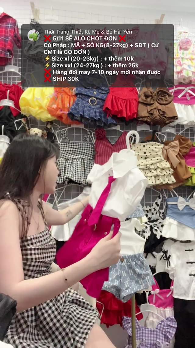 [🆕🇻🇳] Shop Bé Con – Trọn Gói Đồ Sơ Sinh – Chuyên đồ đi sinh trọn gói 🧑‍🧒❤️️👶⭐️  Cảm ơn Ba Mẹ ghé Bé Con mua sắm ạ  Có ghé là có quà nha Ba Mẹ ơiĐẶC BIỆT là ưu đãi DÀNH CHO MẸ1⃣ Mua đồ cho bé, tặng quà to cho mẹ
– Đơn từ , shares-0✔️ , likes-3❤️️ , date-2024-11-03 19:51:30🇻🇳🇻🇳🇻🇳📰🆕