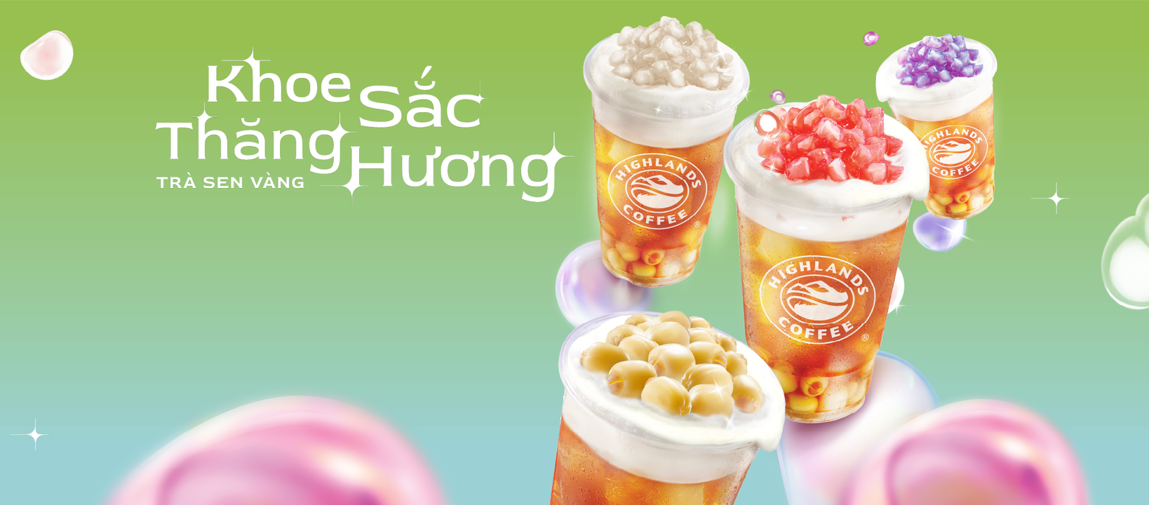 [☕️🇻🇳] Highlands Coffee – THƯƠNG HIỆU BẮT NGUỒN TỪ CÀ PHÊ VIỆT NAM ☕️ Top1Coffee 🥤 – TRÀ SEN VÀNG – KHOE SẮC THĂNG HƯƠNG CÙNG TOPPING (MỚI) 🌟🟣 Trà Sen Vàng Trân  …