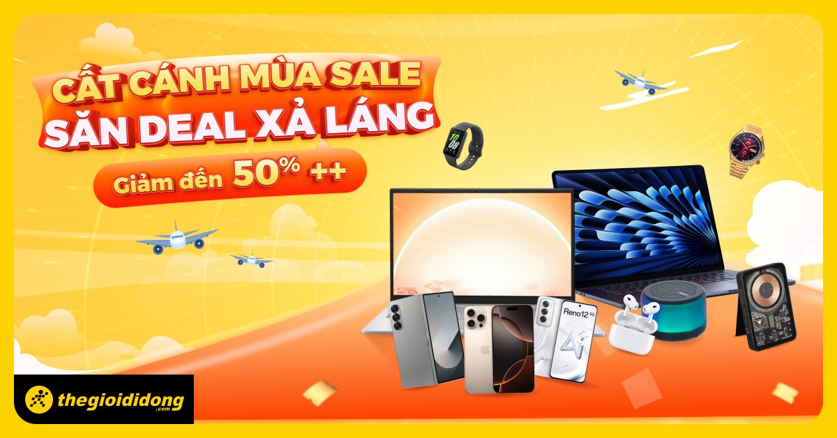 [🛍️🇻🇳] The Gioi Di Dong Joint Stock Company 🛍️ Top1Brand ⭐️ – Cất Cánh Mùa Sale – Săn Deal Xả Láng



📣Loa loa loa, deal hời được mong chờ nh …