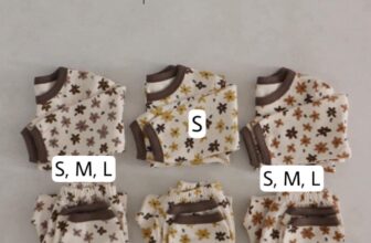 [🆕🇻🇳] NanaKids – Thời trang trẻ em Hàn Quốc 🧑‍🧒❤️️👶⭐️ #SALE #Peekaboo
Hàng có sẵn!!!
Mẫu cotton siêu mềm mịn  hoạ tiết hoa nhí siêu xinh  bé mặc đi chơi hay đi học đều hợp nhaBộ áo + quần:  XS (8-10kg),  , shares-0✔️ , likes-1❤️️ , date-2024-11-02 16:17:46🇻🇳🇻🇳🇻🇳📰🆕