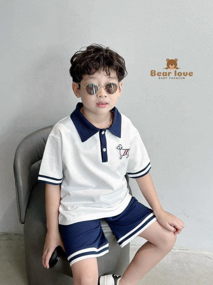 [🆕🇻🇳] Minsu Store – Cửa hàng quần áo sơ sinh & trẻ em 🧑‍🧒❤️️👶⭐️ Xả #120k BỘ POLO ĐÁP CHÓ PHỐI GẤU   Chất liệu cotton cá sấu đanh, mịn, đẹp
Thiết kế dáng phông polo năng động, gấu phối sọc nổi bật.
Tông màu trắng, xa , shares-0✔️ , likes-0❤️️ , date-2024-11-03 18:41:47🇻🇳🇻🇳🇻🇳📰🆕