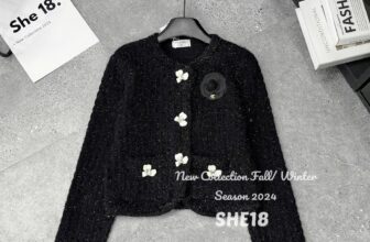 [???] Hà Anh Clothingg  ? Top1Fashion ?  Chanel tag hoa trà nhũ bling e về ạ
Bản siêu L1 đẹp mê ko dặm ngứa
Fom dưới 60kg
P37
, shares-0✔️ , likes-1❤️️ , date-2024-11-03 16:27:47????????