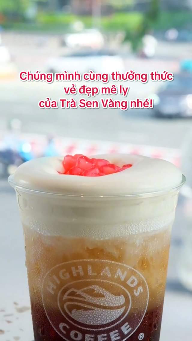 [☕️🇻🇳] Highlands Coffee – THƯƠNG HIỆU BẮT NGUỒN TỪ CÀ PHÊ VIỆT NAM 🥤 Top1Coffee ☕️ Chúng mình cùng chia sẻ những bức ảnh xinh yêu của Trà Sen Vàng khi đến Highlands nhé, xem ai bắt được khoảnh khắc đẹp nhất nàoo , shares-0✔️ , likes-0❤️️ , date-2024-11-05 18:41:23🇻🇳🇻🇳🇻🇳📰🆕