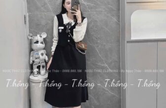 [???] HAMY Clothing  ? Top1Fashion ?  Nhìn mê lắm luôn. Trẻ ra cả chục tuổi luôn ấy chứ     Váy len tay dài giả yếm tim ngực mới hàng quảng châu cao cấp l1 Xinh xỉu lun ạ
hàng quảng châu đẹp x , shares-0✔️ , likes-1❤️️ , date-2024-11-07 23:45:20????????