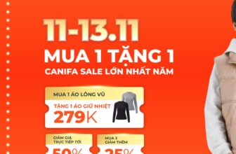 [🆕🇻🇳] Canifa – Khoác lên niềm vui gia đình Việt👕 Top1Fashion 👗   11.11 CANIFA SALE LỚN NHẤT NĂM – MUA 1 TẶNG 1Dịp cuối năm là thời điểm tuyệt vời để sắm sửa cho tủ đồ mùa đông của bạn! Canifa mang đến ưu đãi chưa từng , shares-1✔️ , likes-17❤️️ , date-2024-11-10 15:00:48🇻🇳🇻🇳🇻🇳📰🆕
