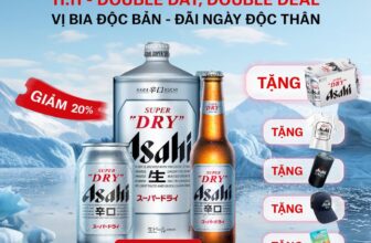 [🆕🇻🇳] ASAHI Beer Vietnam – Nhà máy bia 🍻 Top1Drink 🥂   [ĐẠI TIỆC 11.11] – MUA ASAHI, SĂN QUÀ CỰC HOT• Shopee:
• Lazada:Ngày hội săn deal đã tới, ghé mua ngay Asahi Super Dry trên Shopee và Lazada đ , shares-5✔️ , likes-22❤️️ , date-2024-11-08 02:00:29🇻🇳🇻🇳🇻🇳📰🆕