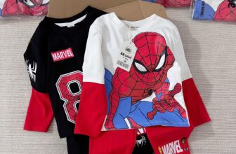 [🆕🇻🇳] Đậu Đậu Store – Shop quần áo trẻ em 🧑‍🧒❤️️👶⭐️ Đầu tháng đỏ chót bộ nhện #185kkk/ 2 sétSÉT 2B SIÊU NHÂN NHỆN ĐỎ ĐEN BÉ TRAI
Cotton 4c xin cho bé trai đẹp quá,
Mẫu mới 2024 ah, chất cotton mềm mặc rất  , shares-0✔️ , likes-3❤️️ , date-2024-11-07 18:25:27🇻🇳🇻🇳🇻🇳📰🆕