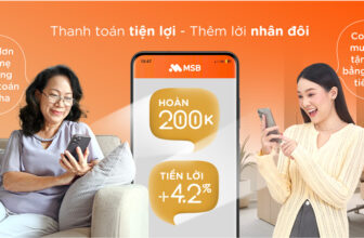 [🆕🇻🇳] MSB – Ngân hàng TMCP Hàng Hải Việt Nam 💵 🏧  THANH TOÁN TIỆN LỢI – THÊM LỜI NHÂN ĐÔI1 chạm bật thanh toán hóa đơn, hoàn đến 𝟐𝟎𝟎𝐤
1 phút đăng ký Sinh lời, lợi suất đến 𝟒.𝟐% cao nhất thị trường.Th , shares-2✔️ , likes-60❤️️ , date-2024-11-08 21:26:40🇻🇳🇻🇳🇻🇳📰🆕