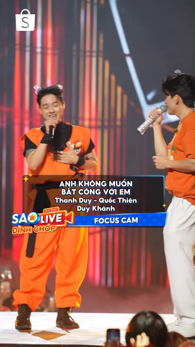 Mấy anh hát cỡ này thì fan không hề thấy bất công đúng là sự kết hợp siêu cấp vũ trụ #ShopeeSaoLiveDinhChop