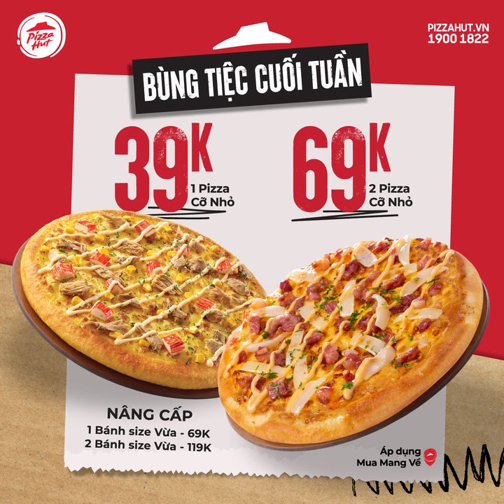 [🍕🇻🇳] Pizza Hut Việt Nam 🍕 Top1Pizza – no1Pizza 🥘 – 🔥 ƯU ĐÃI SỐC NHẤT THÁNG

🔥 CHỈ 39K CHO 01 PIZZA 



Đến hẹn lại lên, nào m …