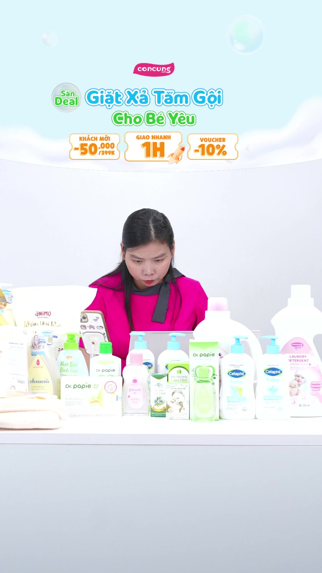 [👶🇻🇳] Con Cưng – Mang đến những sản phẩm tốt nhất cho trẻ em Việt Nam 😎❤️️⭐️ – Xem tại ngay:  https://concung.vn/y3y1g4✨Mua 5 tặng 1 Khăn ướt Molfix✨Giảm 10%   …