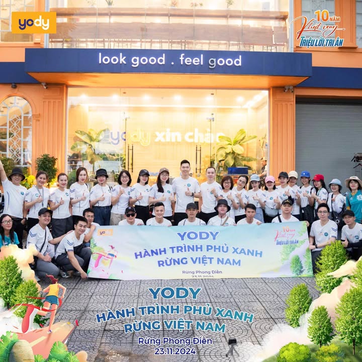 [👗🇻🇳] Yody – Thời trang thiết kế Việt, năng động, giúp khách hàng trẻ trung hơn mỗi ngày 👕 Top1Fashion 👗 – GẦN 4000 CÂY XANH ĐÃ ĐƯỢC GIEO TRỒNG TẠI KHU BẢO TỒN THIÊN NHIÊN PHONG ĐIỀN 
 …