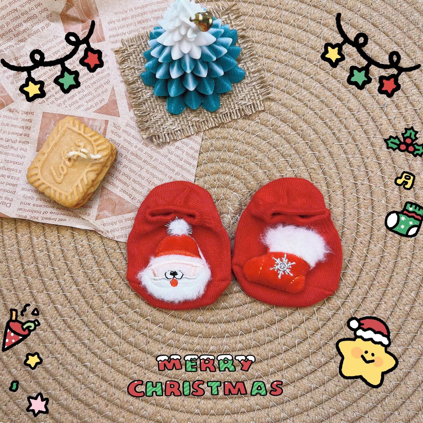 [🆕🇻🇳]  Nami Kids – Ở đây có đồ em bé dễ thương lắm nè 🧑‍🧒❤️️👶⭐️  Thấy màu của Noel đến luôn rồi đó ạ, nhặt lẻ #25k/đôi mom ha
, shares-0✔️ , likes-3❤️️ , date-2024-11-27 18:44:54🇻🇳🇻🇳🇻🇳📰🆕