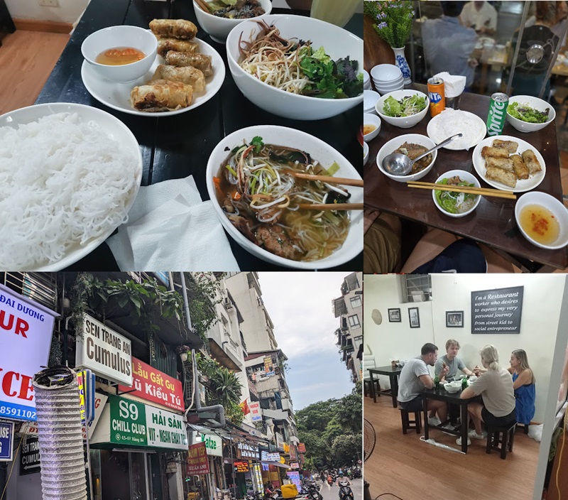 Quán bún chả ngon ở Hà Nội. Du lịch Hà Nội ăn quán bún chả nào ngon