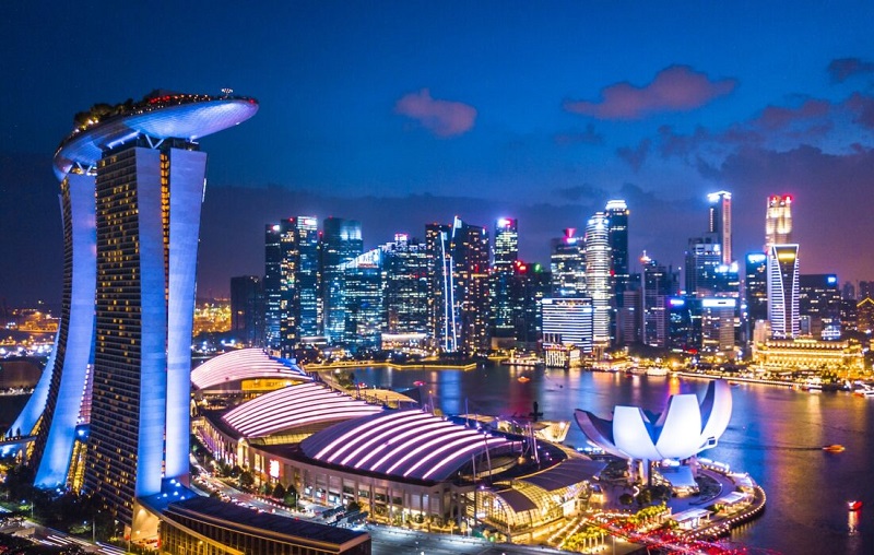 TOP 10 thành phố giàu nhất thế giới. Singapore