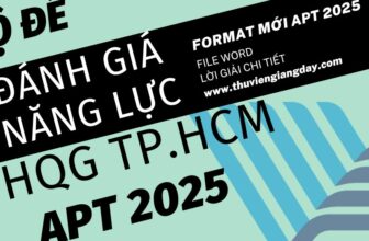 [🆕🇻🇳] Tailieu247.net – Chuyên tài liệu file word 📚 Top1Learn 📕 BỘ ĐỀ LUYỆN THI THỬ ĐGNL ĐHQG THÀNH PHỐ HỒ CHÍ MINH SOẠN CHUẨN FORM APT 2025 SỐ ĐỀ DỰ KIẾN: 20 ĐỀ. Bám sát cấu trúc thi APT 2025: Cấu trúc bài thi với 3 ph , shares-1✔️ , likes-2❤️️ , date-2024-12-26 18:47:29🇻🇳🇻🇳🇻🇳📰🆕