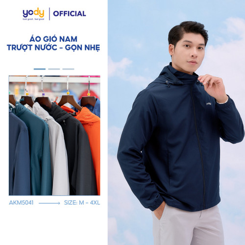 [🛒🇻🇳]Áo gió nam thông minh YODY trượt nước cản gió cản bụi có mũ gấp gọn nhẹ thoải mái khi mặc – AKM5041 – , SKU – 15493586718 – sendo.vn 🇻🇳🛒Top1Shop🛒 🇻🇳Top1Vietnam🇻🇳 🛍🛒🇻🇳