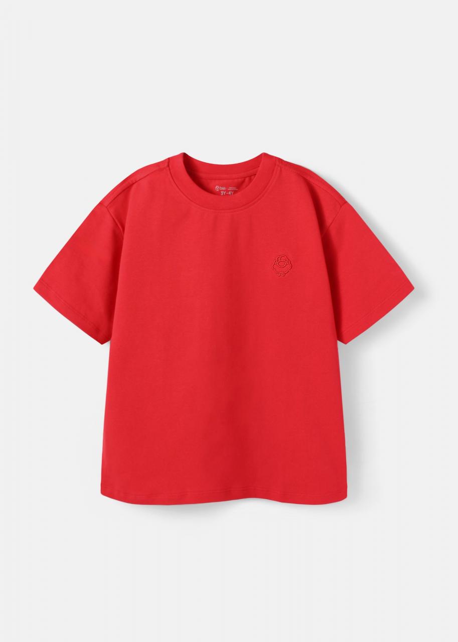 [🛒🇻🇳]Áo Thun Form Rộng Bé Trai 210gsm Đỏ Thêu Logo 02 – Khác , SKU – B-BC-AT30N-23-1DO-18M-2Y – baababy.com.vn 🇻🇳🛒Top1Shop🛒 🇻🇳Top1Vietnam🇻🇳 🛍🛒🇻🇳