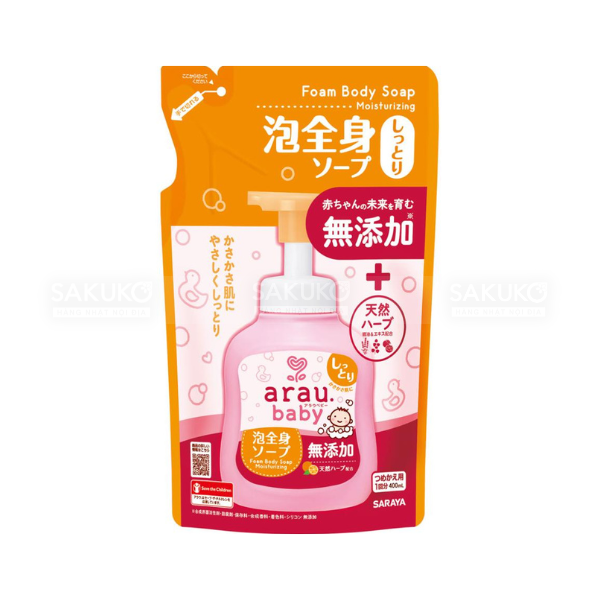 [🛒🇻🇳]ARAU BABY- SỮA TẮM GỘI THẢO MỘC DƯỠNG ẨM TÚI 400ML – ARAU BABY , SKU – – sakukostore.com.vn 🇻🇳🛒Top1Shop🛒 🇻🇳Top1Vietnam🇻🇳 🛍🛒🇻🇳
