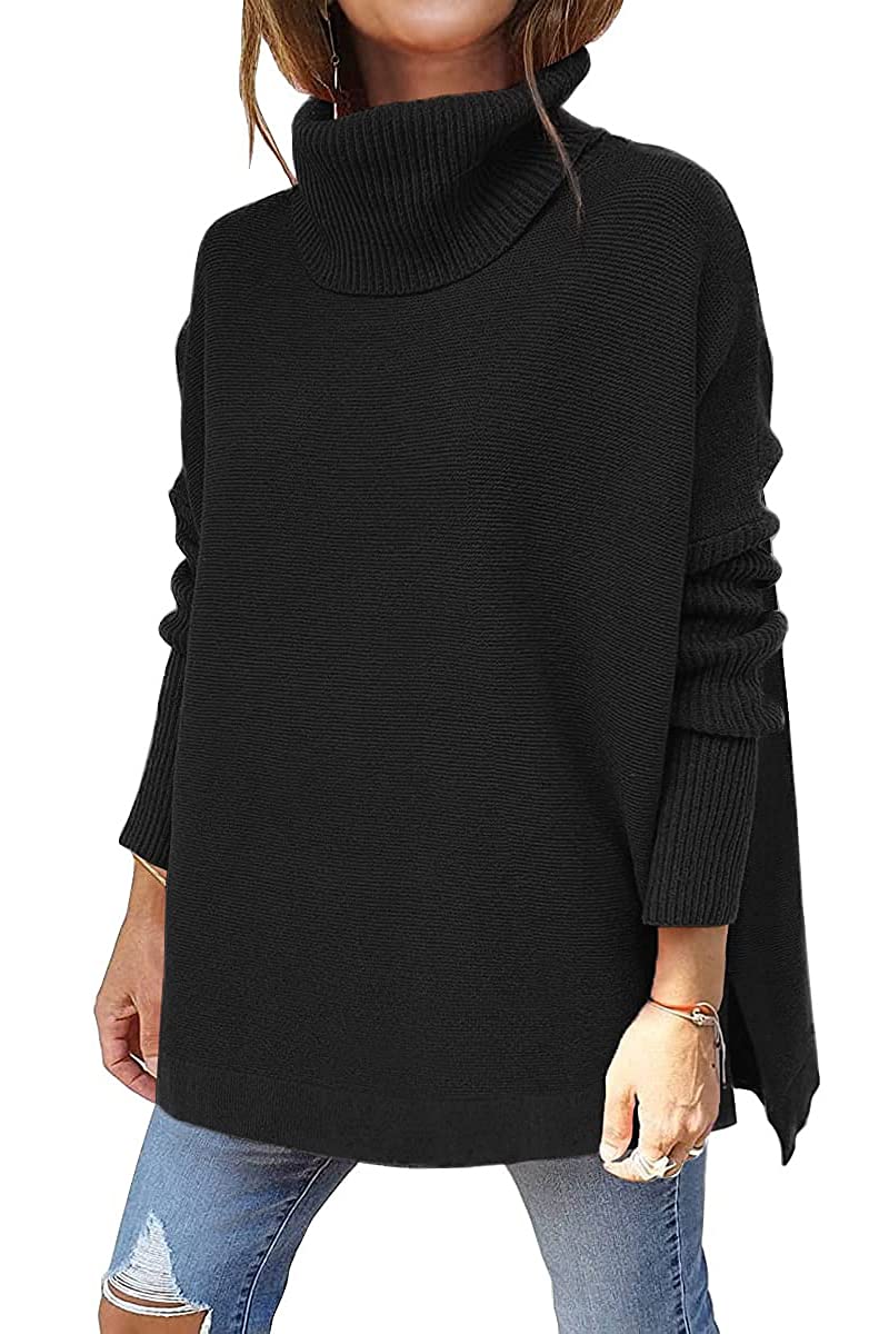 [🛒🇻🇳]Mua LILLUSORY Women’s Turtleneck Oversized Sweaters Long Batwing Sleeve Spilt Hem Tunic Pullover Knit Tops trên Amazon Mỹ chính hãng 2024 | Fado – , SKU – – fado.vn 🇻🇳🛒Top1Shop🛒 🇻🇳Top1Vietnam🇻🇳 🛍🛒🇻🇳