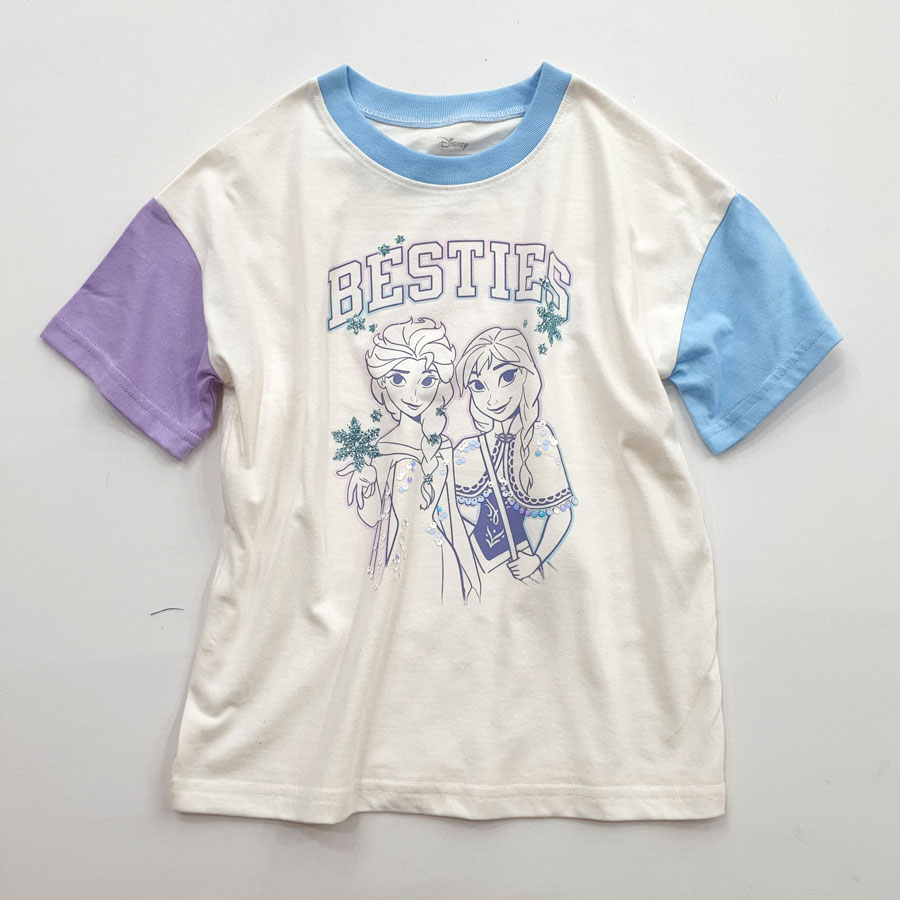 [🛒🇻🇳][30kg-37kg] Áo tay bé gái hoạt hình Disney hàng VN xuất xịn màu trắng kem Elsa – Jumping Beans , SKU – AN508-38 – besanhdieu.com 🇻🇳🛒Top1Shop🛒 🇻🇳Top1Vietnam🇻🇳 🛍🛒🇻🇳