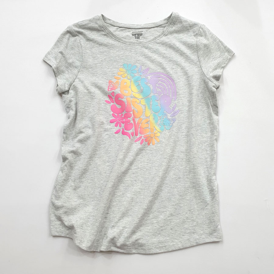 [🛒🇻🇳][40kg-47kg] Áo tay bé gái hoạt hình Disney hàng VN xuất xịn màu xám in tim – Jumping Beans , SKU – AN508-41 – besanhdieu.com 🇻🇳🛒Top1Shop🛒 🇻🇳Top1Vietnam🇻🇳 🛍🛒🇻🇳