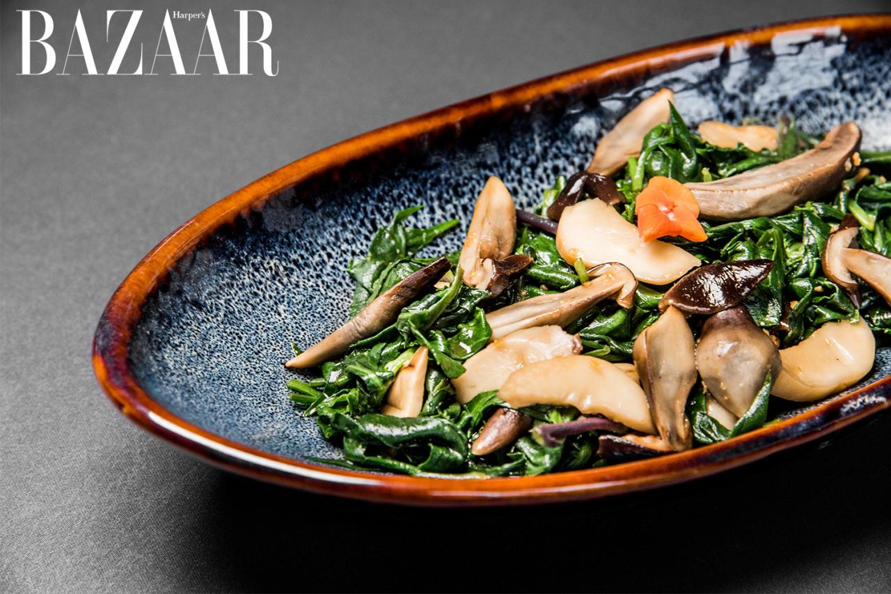 Một số món ăn với nấm mối