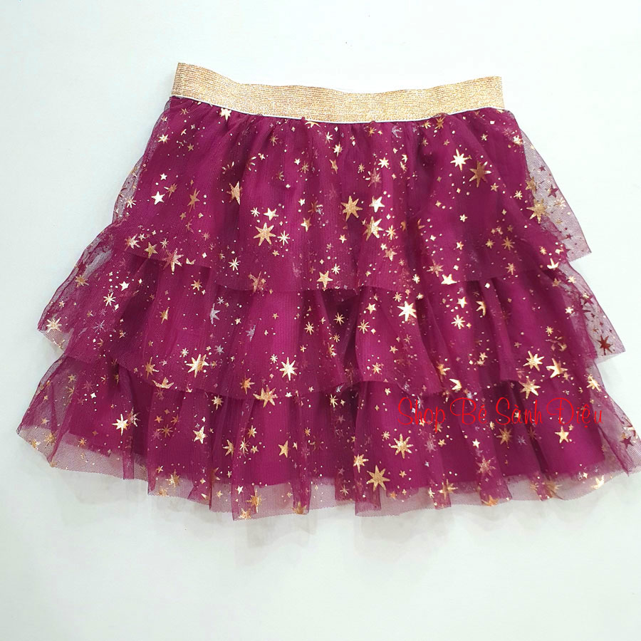 [🛒🇻🇳][16kg-30kg] Chân váy voan lót thun liền quần cực xinh, cực xịn cho bé hàng VNXK màu đỏ đô in sao – Jumping Beans , SKU – VAY094-34 – besanhdieu.com 🇻🇳🛒Top1Shop🛒 🇻🇳Top1Vietnam🇻🇳 🛍🛒🇻🇳