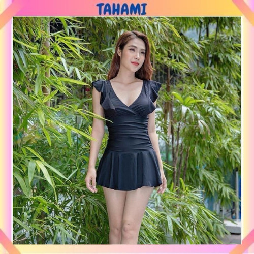 [🛒🇻🇳]Bikini đồ bơi nữ liền thân đầm nhún ngực bèo vai kín đáo bên trong có quần TAHAMI – , SKU – 24423679194 – sendo.vn 🇻🇳🛒Top1Shop🛒 🇻🇳Top1Vietnam🇻🇳 🛍🛒🇻🇳