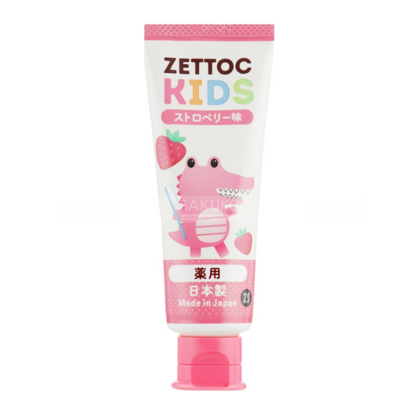 [🛒🇻🇳]ZETTOC- Kem đánh răng trẻ em hương dâu (70g) – ZETTOC , SKU – – sakukostore.com.vn 🇻🇳🛒Top1Shop🛒 🇻🇳Top1Vietnam🇻🇳 🛍🛒🇻🇳