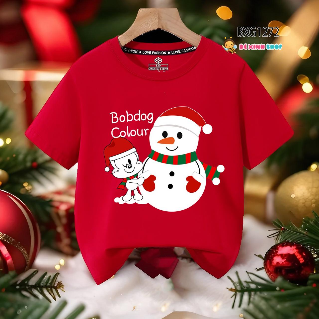 [🛒🇻🇳]Áo thun Cotton Noel dễ thương cho bé trai & bé gái mùa Giáng Sinh BXG1270 – Bé Xinh Shop , SKU – – bexinhshop.vn 🇻🇳🛒Top1Shop🛒 🇻🇳Top1Vietnam🇻🇳 🛍🛒🇻🇳