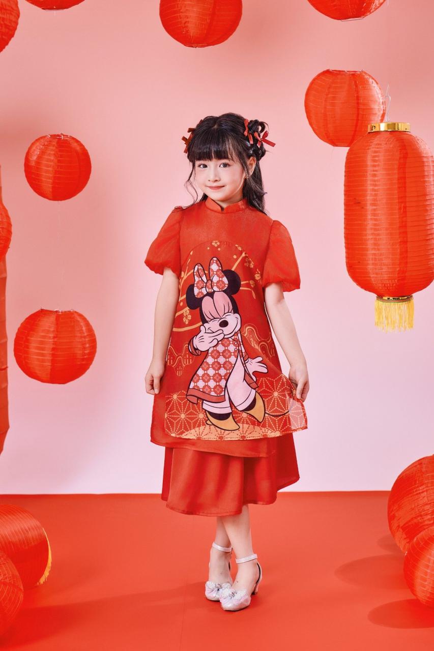[🛒🇻🇳]Set bộ áo dài voan cách tân Minnie bé gái Rabity 504.004 – Áo dài Như Ý (kèm chân váy voan) – Disney , SKU – 5040042410405 – rabity.vn 🇻🇳🛒Top1Shop🛒 🇻🇳Top1Vietnam🇻🇳 🛍🛒🇻🇳