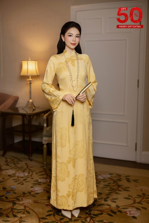 [🛒🇻🇳]Áo Dài – Light Yellow Silk Ao Dai – , SKU – – sixdo.vn 🇻🇳🛒Top1Shop🛒 🇻🇳Top1Vietnam🇻🇳 🛍🛒🇻🇳