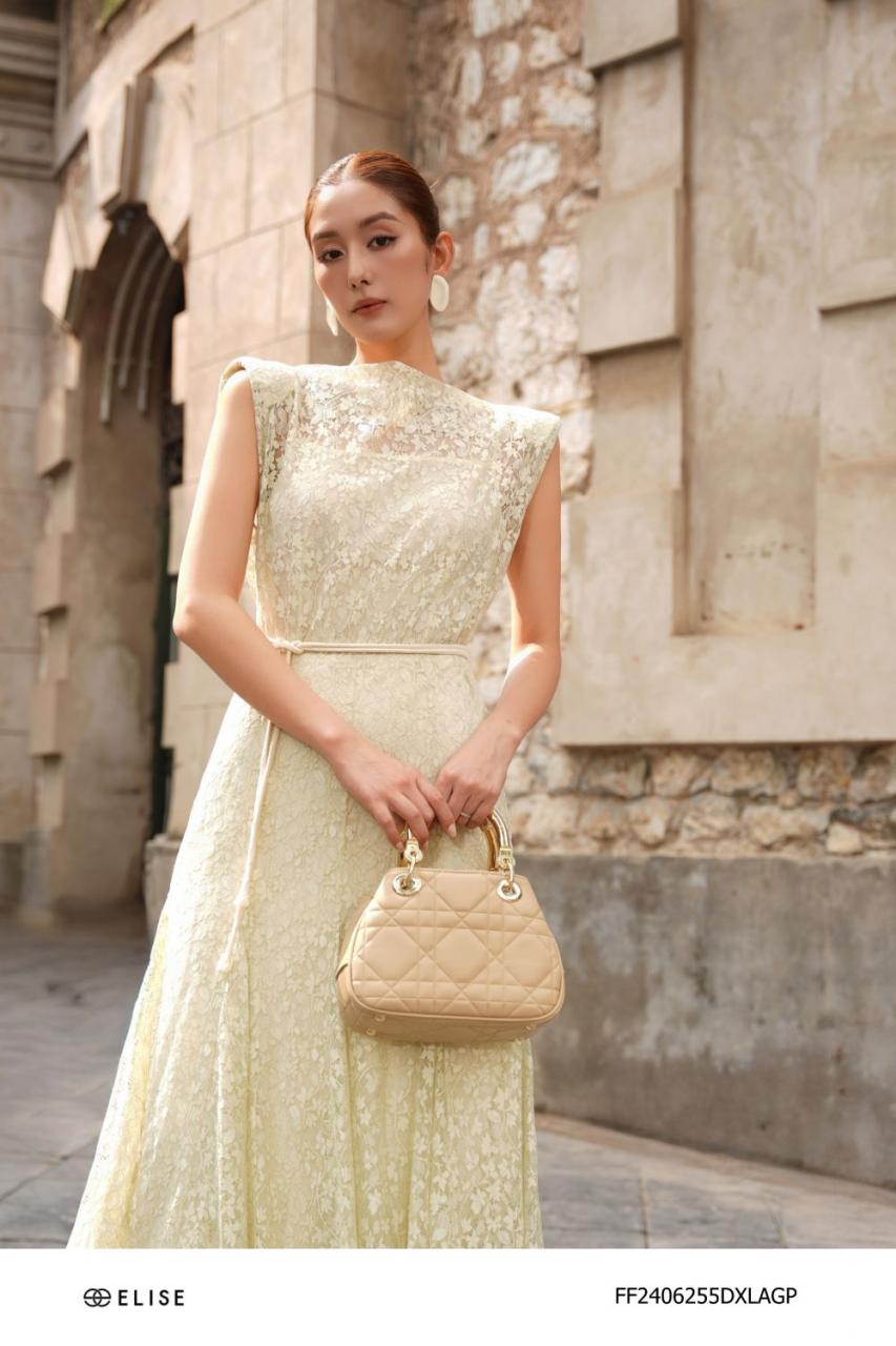 [🛒🇻🇳]ĐẦM REN HOA XANH CỐM NHẠT VAI ĐỘN – , SKU – FF2406255DXLAGP – elise.vn 🇻🇳🛒Top1Shop🛒 🇻🇳Top1Vietnam🇻🇳 🛍🛒🇻🇳