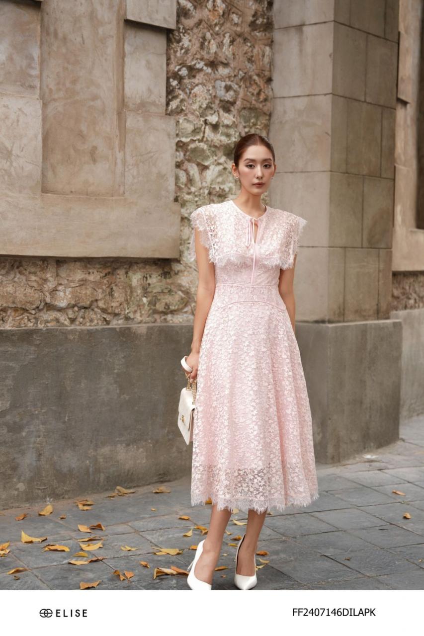 [🛒🇻🇳]ĐẦM REN HOA HỒNG KT CỔ THỦY THỦ – , SKU – FF2407146DILAPK – elise.vn 🇻🇳🛒Top1Shop🛒 🇻🇳Top1Vietnam🇻🇳 🛍🛒🇻🇳