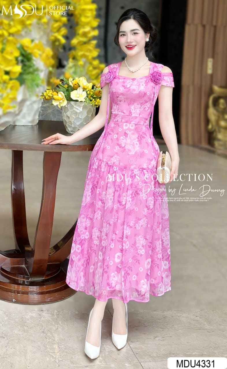 [🛒🇻🇳]Váy Thiết Kế MDU4331 – Màu Hồng Thanh Lịch Nhẹ Nhàng – , SKU – – mdufashion.com 🇻🇳🛒Top1Shop🛒 🇻🇳Top1Vietnam🇻🇳 🛍🛒🇻🇳