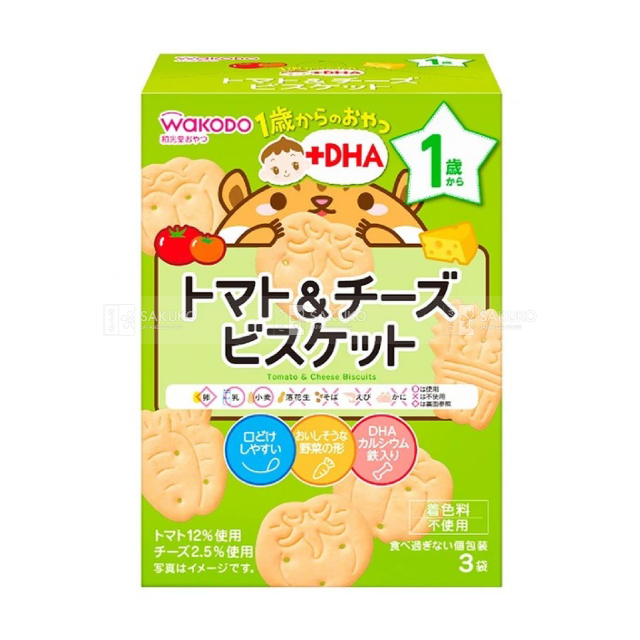 [🛒🇻🇳]WAKODO- Bánh bổ sung DHA cà chua phomai 1 tuổi – WAKODO , SKU – – sakukostore.com.vn 🇻🇳🛒Top1Shop🛒 🇻🇳Top1Vietnam🇻🇳 🛍🛒🇻🇳