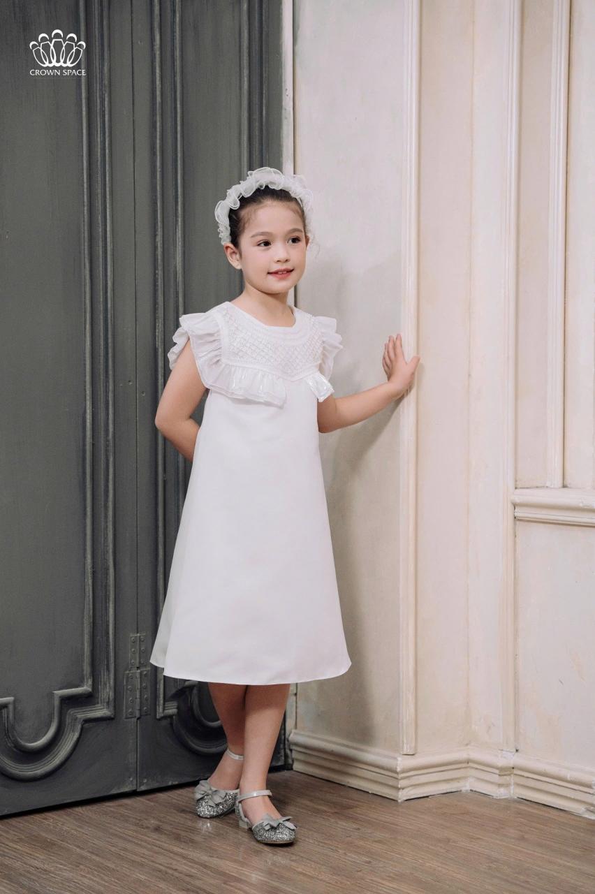 [🛒🇻🇳]Váy Công Chúa Bé Gái Màu Hồng/Trắng Tafta Cao Cấp Sang Trọng Lấp Lánh Crown Space CKGS3841802 Đi Tiệc Đi Chơi (13kg-27kg ) – Crown Space , SKU – CKGS3841802.P.3 – crownspace.vn 🇻🇳🛒Top1Shop🛒 🇻🇳Top1Vietnam🇻🇳 🛍🛒🇻🇳