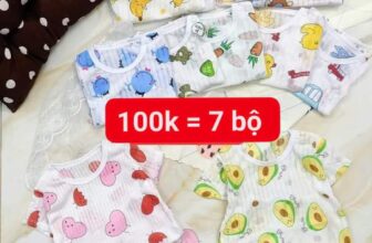 [🆕🇻🇳]  Bảo Châu Chuyên Đồ Bộ Trẻ Em Giá Rẻ  🧑‍🧒❤️️👶⭐️ XẢ KHO
#100k = #7_bộ quần áo , mặc hết vụ hè nha các mẹ
Chất liệu cotton giấy thoáng mát, mềm mại và giặt máy thoải mái
An toàn cho làn da bé
Nó , shares-0✔️ , likes-62❤️️ , date-2024-04-12 21:27:22🇻🇳🇻🇳🇻🇳📰🆕