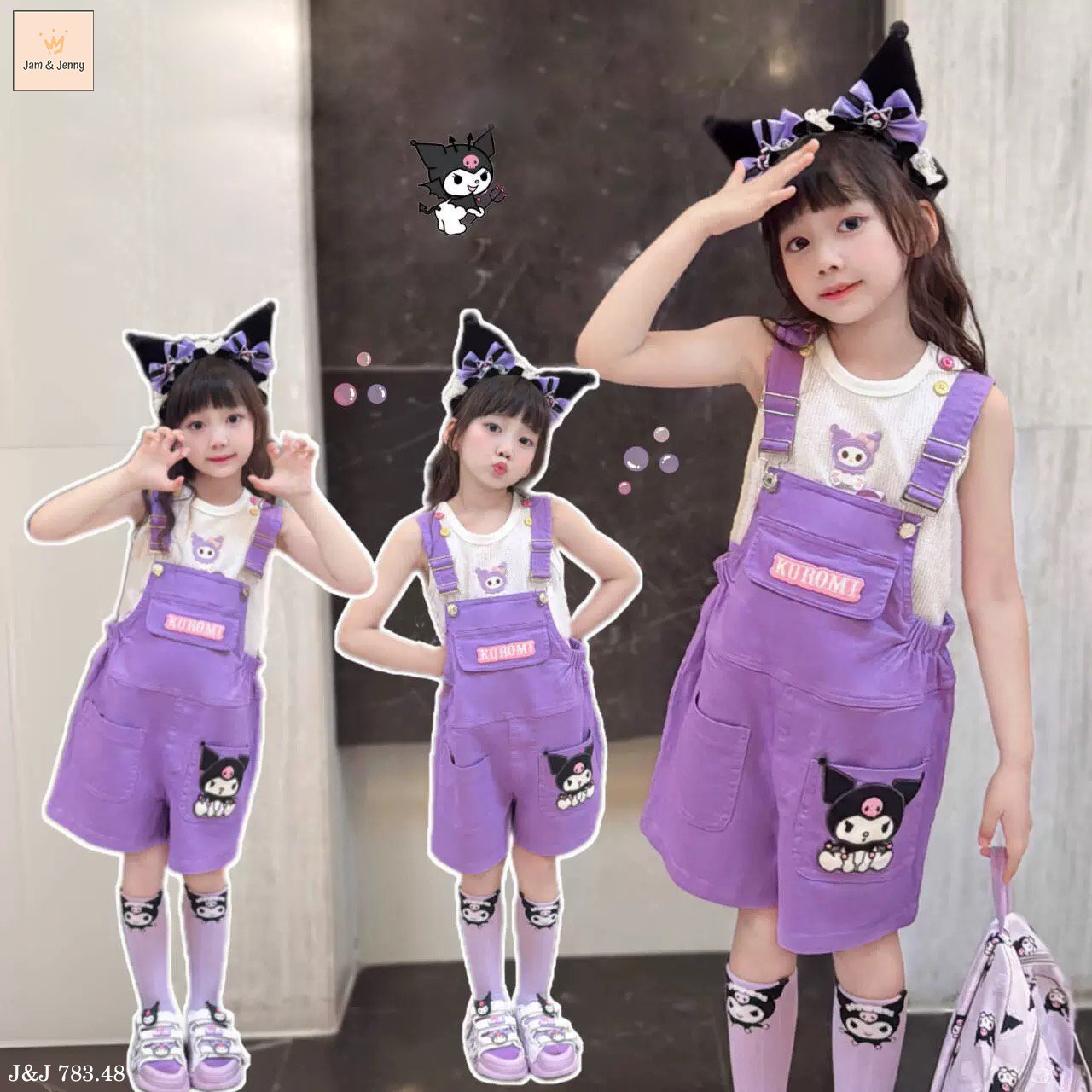 [🆕🇻🇳] Trang Adora – Tổng kho sỉ/buôn thời trang trẻ em XK 🧑‍🧒❤️️👶⭐️ Jam&Jenny purple set for girls
Click to buy HERE:
A set with a shirt and kaki cotton bib pants
So personable and sweet
Size: 2y-12y (13-45kg)
#J , shares-0✔️ , likes-0❤️️ , date-2024-07-13 17:00:22🇻🇳🇻🇳🇻🇳📰🆕