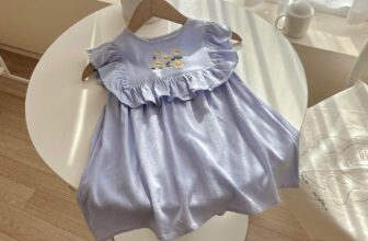 [🆕🇻🇳] Nhà Em Bé – Của hàng quần áo trẻ em 🧑‍🧒❤️️👶⭐️ VÁY THÊU HOA NHÍ VIỀN BÈO NGỰCMột màu xanh vô cùng dễ chịu cùng chiếc bèo điệu đà chạy quanh phần ngực và điểm thêm khóm hoa thêu. Nhìn thoáng qua đã  , shares-0✔️ , likes-1❤️️ , date-2024-08-17 22:01:16🇻🇳🇻🇳🇻🇳📰🆕