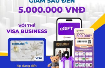 [🆕🇻🇳] Eximbank Vietnam ♥️️📚  GIẢM ĐẾN 05 TRIỆU ĐỒNG TẠI URBOX
VỚI THẺ VISA BUSINESS TỪ EXIMBANKĐồng hành cùng Khách hàng doanh nghiệp mang lại nhiều giá trị hơn cho người tiêu dùng,  , shares-2✔️ , likes-22❤️️ , date-2024-10-23 02:00:21🇻🇳🇻🇳🇻🇳📰🆕