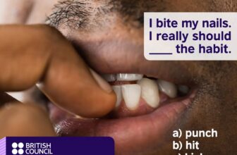 [🆕🇻🇳] British Council Vietnam English 📚 Top1Learn 📕  Bạn có thỉnh thoảng cảm thấy lo lắng không? Có thể bạn biết cách diễn đạt cảm giác này trong tiếng Anh đấy.“I bite my nails. I should_____ the habit.”
, shares-0✔️ , likes-5❤️️ , date-2024-10-27 02:00:46🇻🇳🇻🇳🇻🇳📰🆕