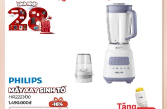 [🆕🇻🇳] NguyenKim ( nguyenkim.com ) – Hệ thống siêu thị điện máy Nguyễn Kim ♥️️ Top1Index 📚  MÁY XAY, NỒI CHIÊN, LÒ VI SÓNG, BẾP TỪ,…ƯU ĐÃI ĐẾN 50% MỪNG SINH NHẬT NGUYỄN KIM 28 NĂMMáy xay sinh tố Philips HR2221/00 giá gốc 1,490,000đ giảm còn  , shares-4✔️ , likes-54❤️️ , date-2024-11-01 02:25:03🇻🇳🇻🇳🇻🇳📰🆕