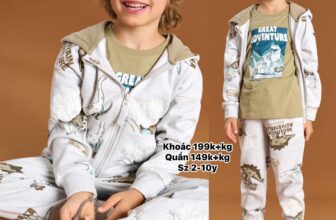 [🆕🇻🇳]  Kem Sữa Fashion – Baby & Kid Authentic – Chuyên thời trang trẻ em hàng hiệu xách tay 🧑‍🧒❤️️👶⭐️  Các set đẹp mà rá hợp lý cho e zai mưa ạ
Order 3-4 tuần
, shares-1✔️ , likes-0❤️️ , date-2024-10-29 17:45:26🇻🇳🇻🇳🇻🇳📰🆕